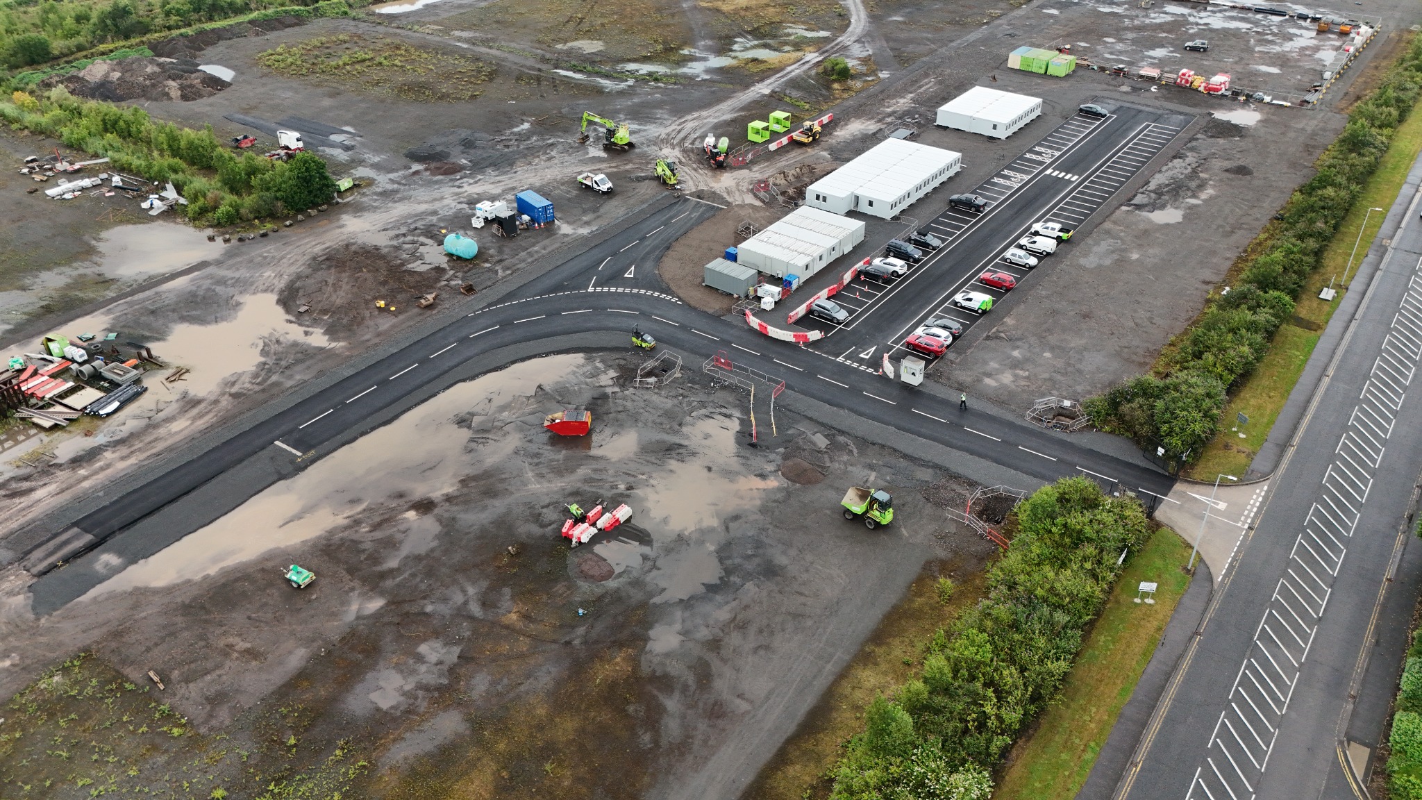 Belfast Harbour Deep Water Berth D3 construction progress – 2025-07-21