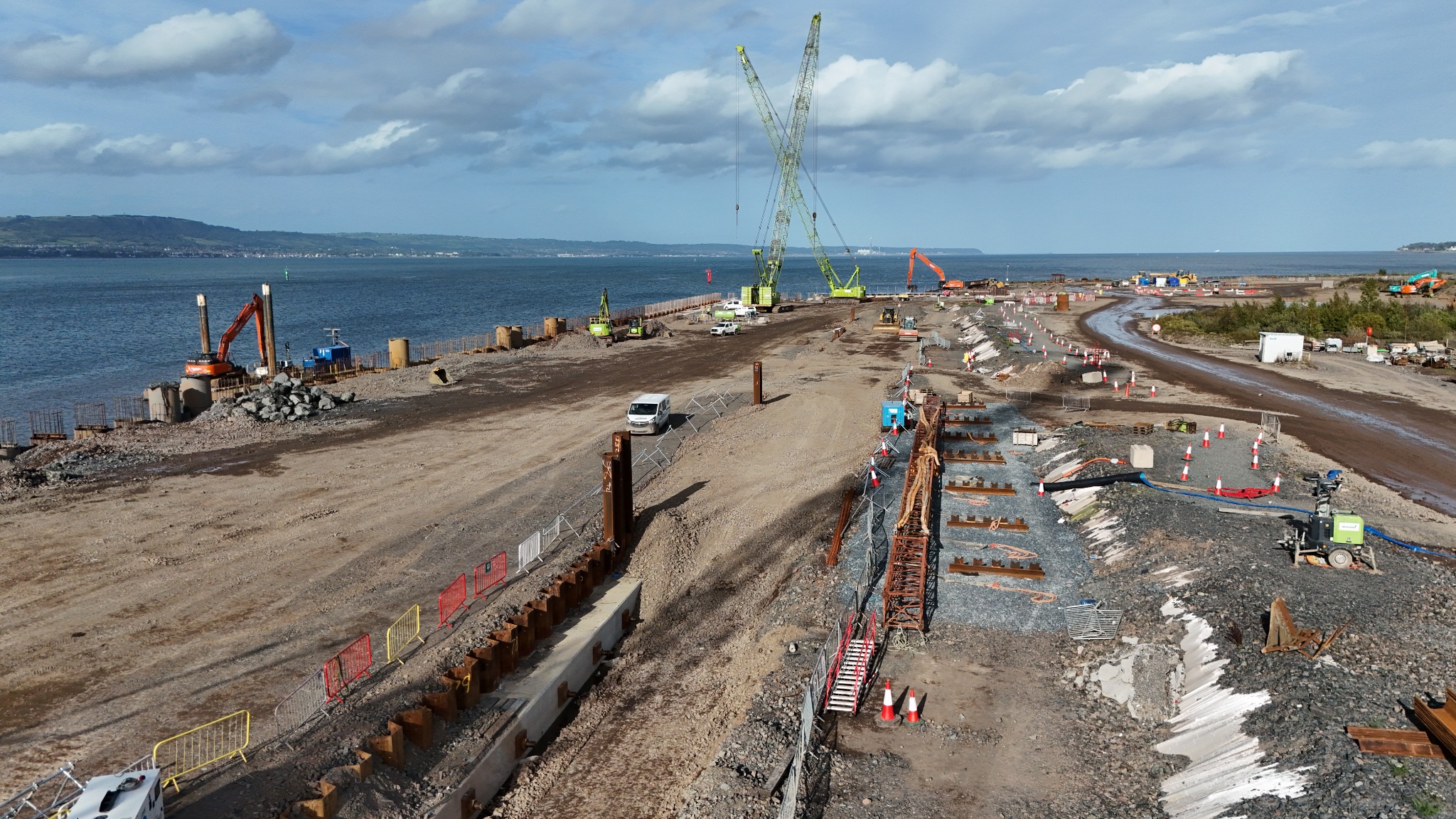 Belfast Harbour Deep Water Berth D3 construction progress – 2026-09-25