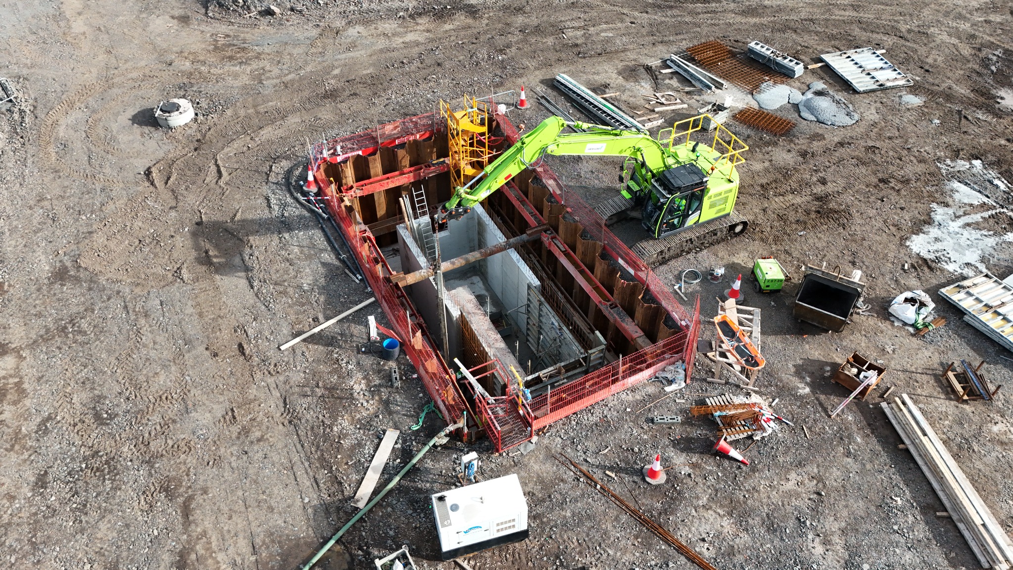 Belfast Harbour Deep Water Berth D3 construction progress – 2026-09-25